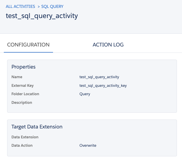 SOAP API Have SQL Query Activity load name of data extension by